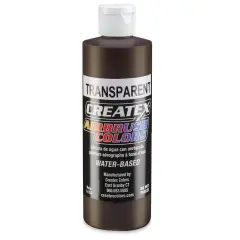 Createx Airbrush Color - 8 oz, Transparent Dark Brown
