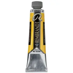 Rembrandt Artists' Oil Color - Permanent Yellow Medium, 40 ml tube