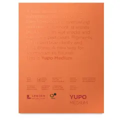 Legion Yupo Synthetic Paper Pad - 9 x 12, Bright White, 10 Sheets