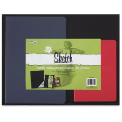 ProArt Hardbound Sketchbook Value Pack - Set of 3