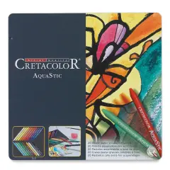 Cretacolor AquaStics - Assorted Colors, Tin Set, Set of 20