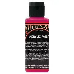 Alpha6 Alphakrylic Acrylic Paint - Electroshock Magenta, 5 oz