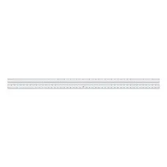 Alumicolor Standard Straight Edge - 48", Silver
