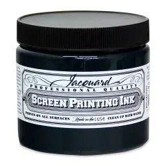 Jacquard Screen Printing Ink - Navy, 16 oz