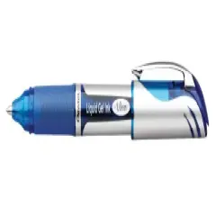 EnerGel Deluxe Liquid Gel Pen, (1.0mm) Metal Tip, Bold Line, Blue Ink