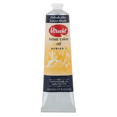 Utrecht Artists' Oil Paint - Phthalo Blue Green Shade, 150 ml tube