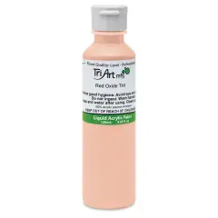 Tri-Art Liquid Artist Acrylics - Red Oxide Tint, 120 ml bottle