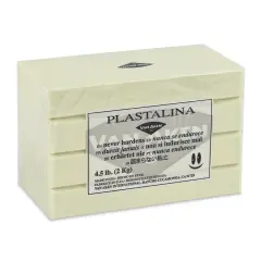 Van Aken Plastalina Modeling Clay - 4.5 lb, Ivory