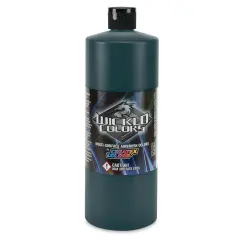 Createx Wicked Colors Airbrush Color - 32 oz, Phthalo Green