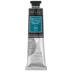 Sennelier Extra-Fine Artist Acryliques - Cobalt Turquoise, 60 ml tube