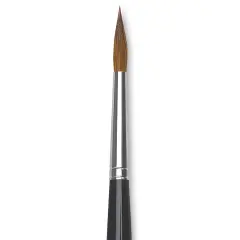 Da Vinci Maestro Kolinsky Brush - Long Tapered Round, Short Handle, Size 6