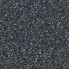 Miyuki Delica Bead 15/0, DBS0387, Matte Transparent Montana Luster