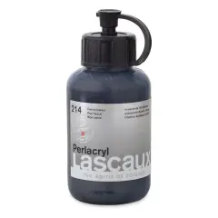 Lascaux Perlacryl Iridescent Acrylics - Pearl Black, 85 ml bottle