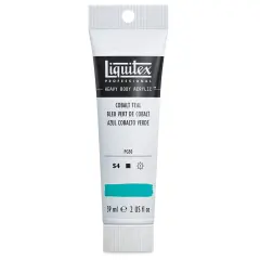 Liquitex Heavy Body Artist Acrylics - Cobalt Teal, 2 oz Tube