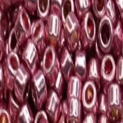 Toho Aiko Cylinder Seed Bead - TB-0553PF - Galvanized Rose PermaFinish