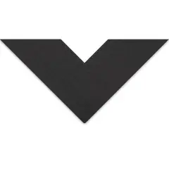 American Vintage Artcare Matboard - 20" x 32", Black Denim