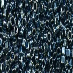 Toho Aiko Cylinder Seed Bead - TB-0511 - Galvanized Peacock Blue