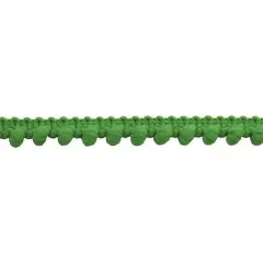 Belagio Pom Trim, 0.75" Wide, 25 Yards, Emerald