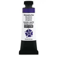 Daniel Smith Extra Fine Gouache - Ultramarine Blue, 15 ml Tube
