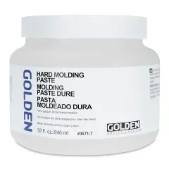 Golden Hard Molding Paste Medium - 32 oz jar