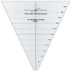 Good Measure - Amanda Murphy - 12 Wedge Circle Ruler 30 degree