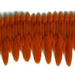 Belagio Pom Trim, 0.75" Wide, 25 Yards, Dark Brick