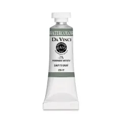Da Vinci Artists' Permanent Watercolor - Davy's Gray, 15 ml tube