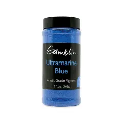 Gamblin Artist's Grade Pigment - Ultramarine Blue, 16 oz jar
