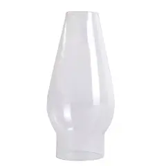 Lehman's Replacement Oil Lamp Chimney, Gem Pine Model with 1 5/8 inch Base, Clear Glass