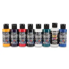 Createx Wicked Colors Airbrush Color - 2 oz, Set of 8, Sampler #2