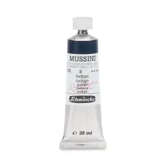 Schmincke Mussini Oil Color - Indigo, 35 ml tube