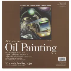 Strathmore 400 Series Oil Painting Pad - 12" x 12", 10 Sheets