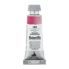Maimeri Blu Artist Watercolor - Magenta Quinacridone, 12 ml Tube