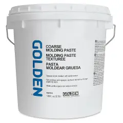 Golden Molding Paste Medium - Coarse, 128 oz tub