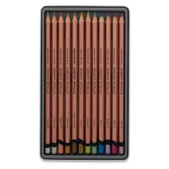 Derwent Professional Metallic Colored Pencils - Assorted Colors, Set of 12