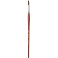 Blick Master Kolinsky Sable Brush - Round, Long Handle, Size 12