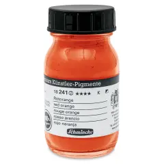 Schmincke Pigment - Red Orange, 100 ml Jar
