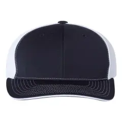 Richardson&reg; Pulse Sportmesh Flex Cap Navy/ White Split