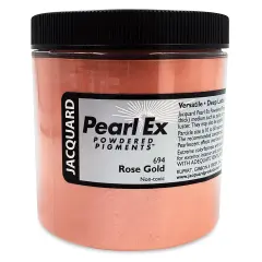Jacquard Pearl-Ex Pigment - 4 oz, Rose Gold, Jar