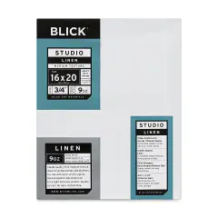 Blick Studio Linen Stretched Canvas - 16" x 20", Traditional 3/4" Profile