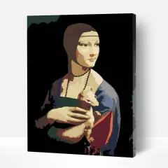 Artwille DIY Paint by Numbers for Adults and Kids, Acrylic Painting Kit - "Masterpieces of World Art 8.3", 13.8 x 17.7 in