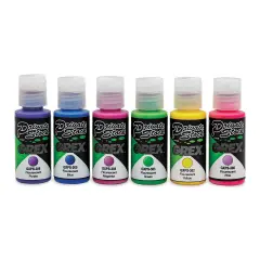 Grex Private Stock Airbrush Base Modifier - Fluorescent Colors, Set of 6, 1 oz