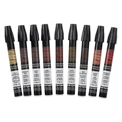 Chartpak Touch-Up Markers - For Picture Frames, Wood Stains, Set of 9