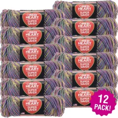 Multipack of 12 - Red Heart Super Saver Yarn-Artist