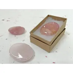 Mind & Soul Wellness Rose Quartz Worry Stone