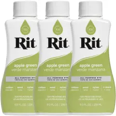 Multipack of 3 - Rit Dye Liquid 8oz-Apple Green