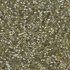Miyuki Delica Bead 15/0, DBS0124, Transparent Golden Olive Luster