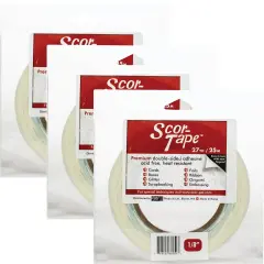 Multipack of 3 - Scor-Tape-.125"X27yd
