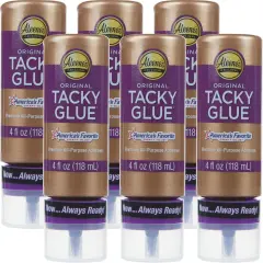 Multipack of 6 - Aleene's Always Ready Original Tacky Glue-4oz