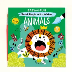Animals Paint Magic With Water-Softcover